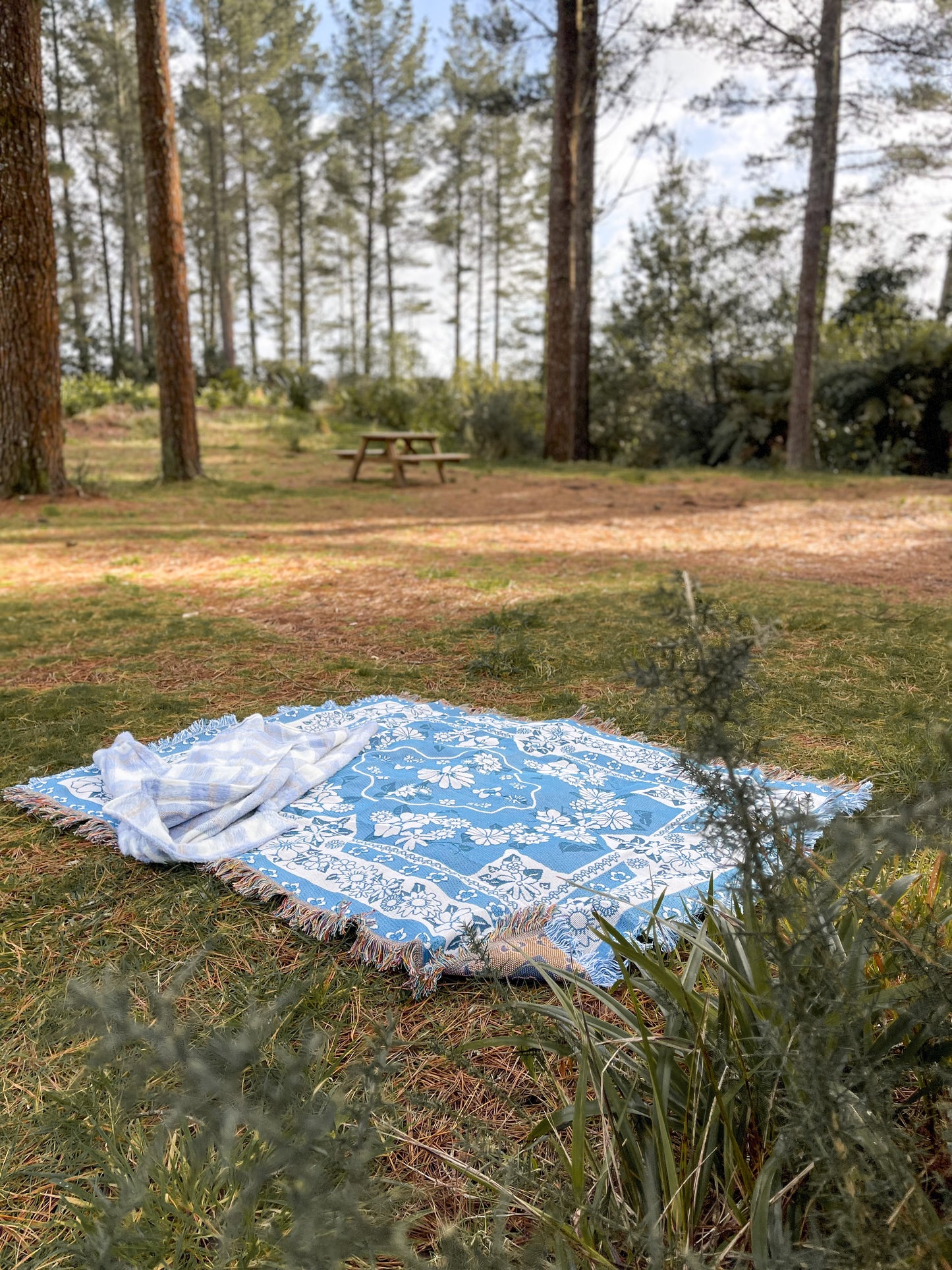 BEACH DAYS - Blanket | 130 x 160 Boho Throw Rug