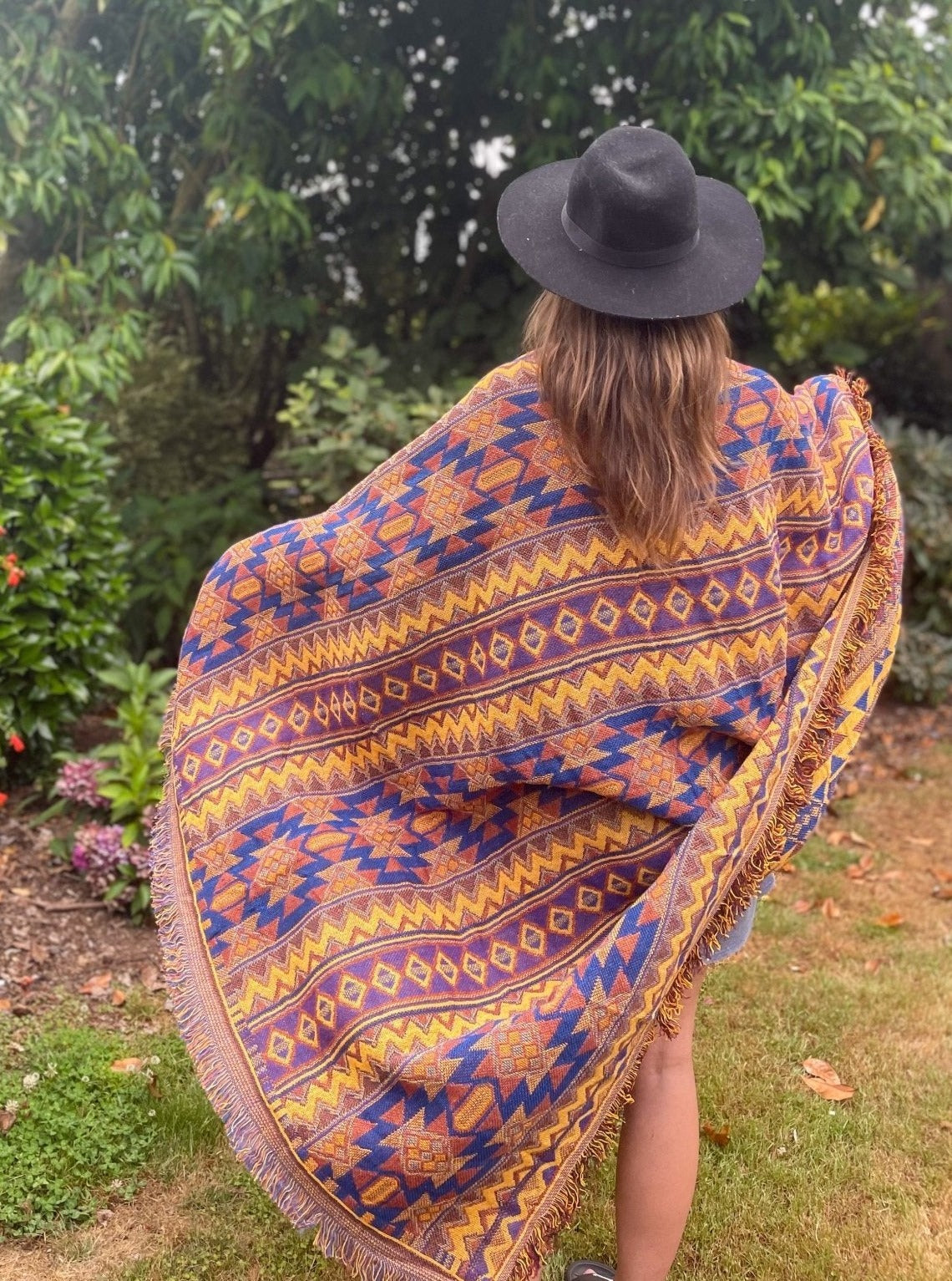CAPPADOCIA - Blanket 130 x 180 | Boho Throw Rug - Line to Luna - Boho Throw Rugs & Macrame Decor | NZ Gifts